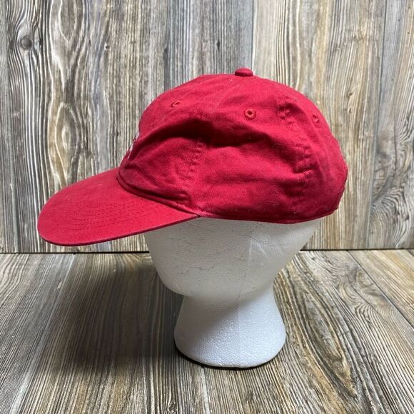 Levis Youth Baseball Cap Hat Strap Back Adjustable Embroidered Red - Picture 2 of 6